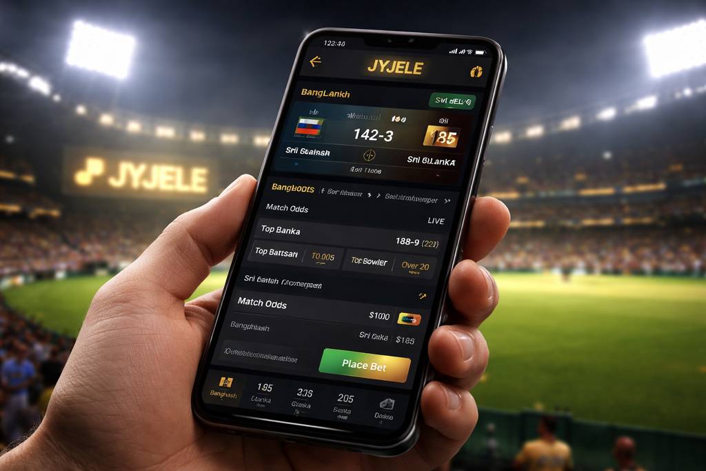 JYJELE mobile app installation on Android device