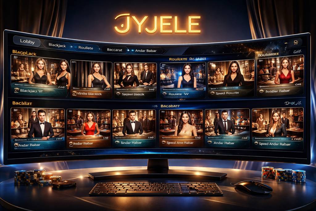 JYJELE ক্যাসিনো | লাইভ টেবিল, রুলেট ও কার্ড গেমস